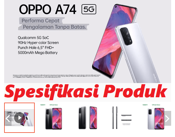 Review Oppo A74 5G