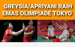 Greysia/Apriyani Raih Emas Olimpiade Tokyo