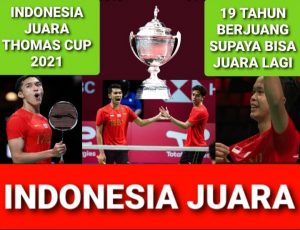 indonesia juara thomas cup 2021