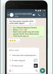 pesan otomatis whatsapp online