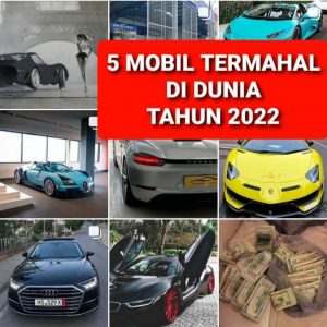 5 mobil termahal di dunia