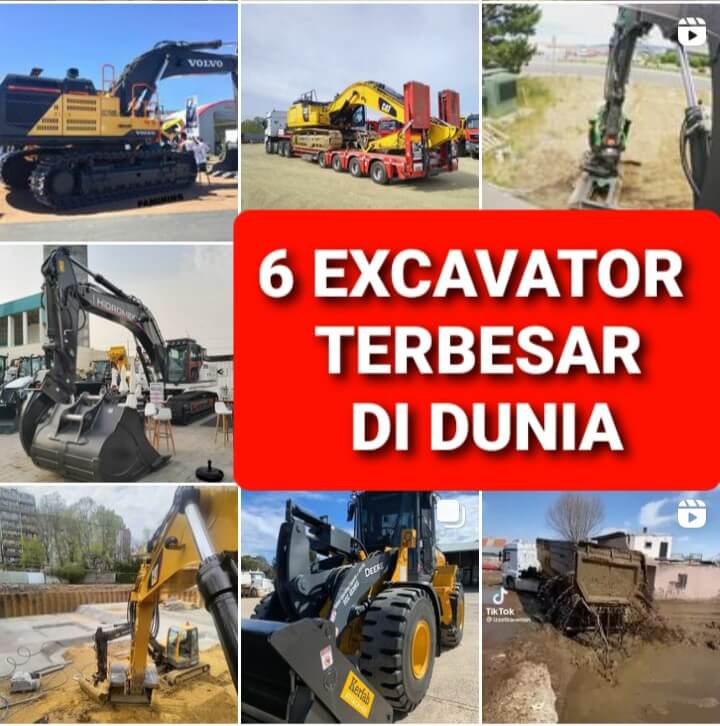 6 Excavator Terbesar di Dunia