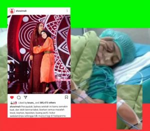 Lesti dan Shoimah Berpelukan